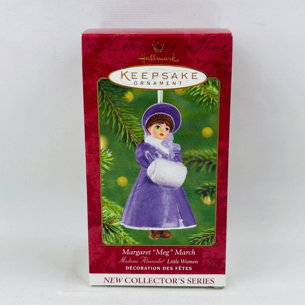 Hallmark Madame Alexander Margaret Meg March Little Women Keepsake Ornament 2001